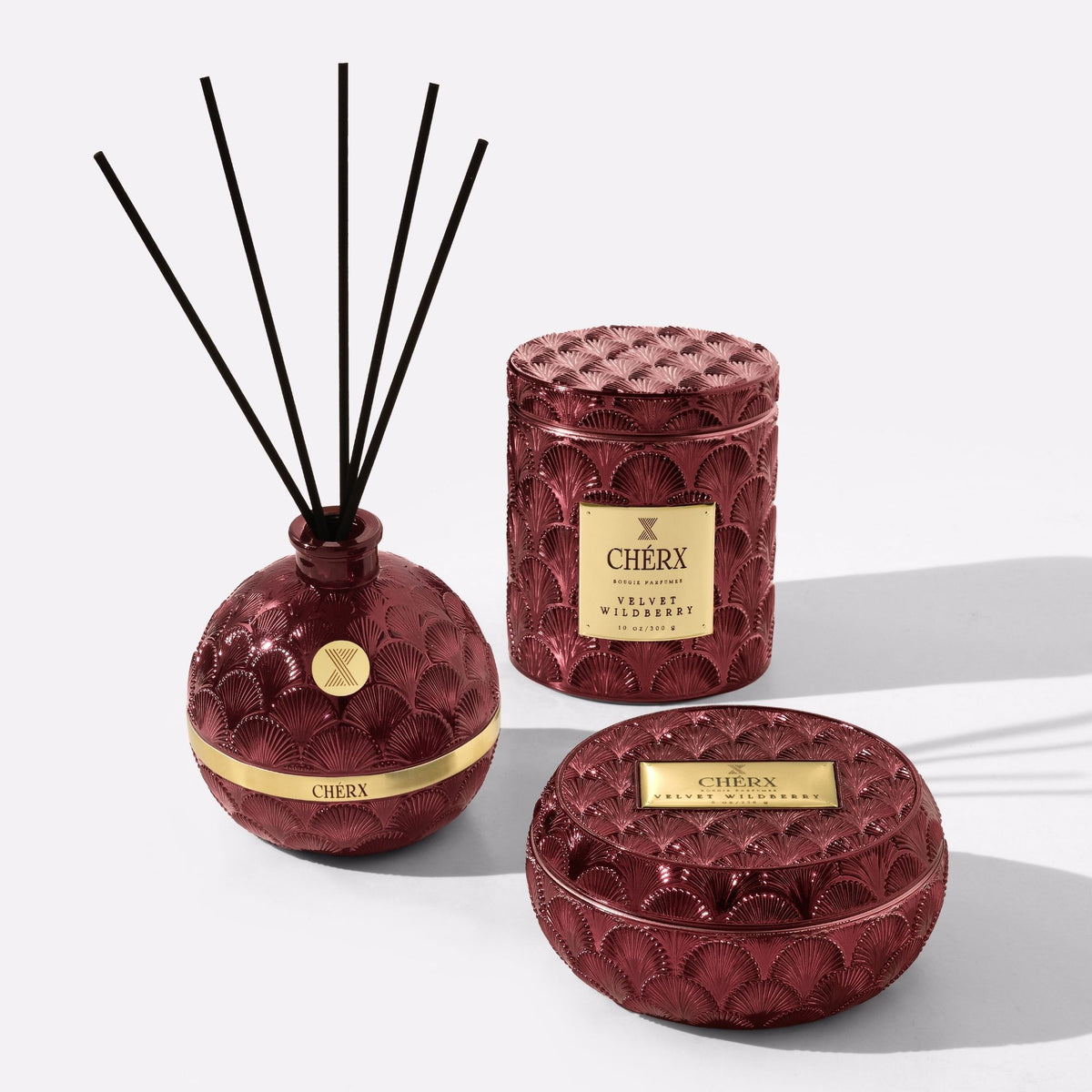 VELVET WILDBERRY 3'LÜ SET